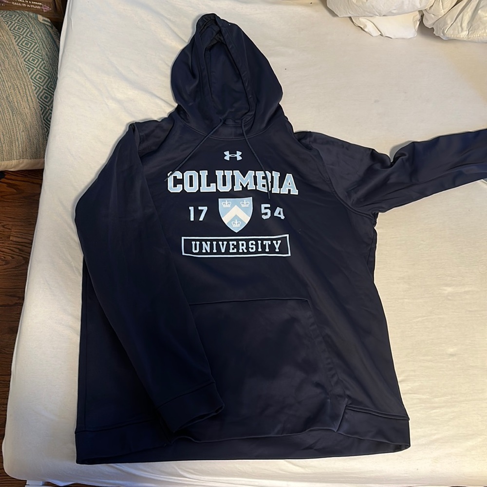 Columbia University navy blue hoodie